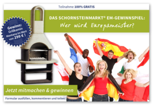 Schorsteinmarkt EM-Gewinnspiel