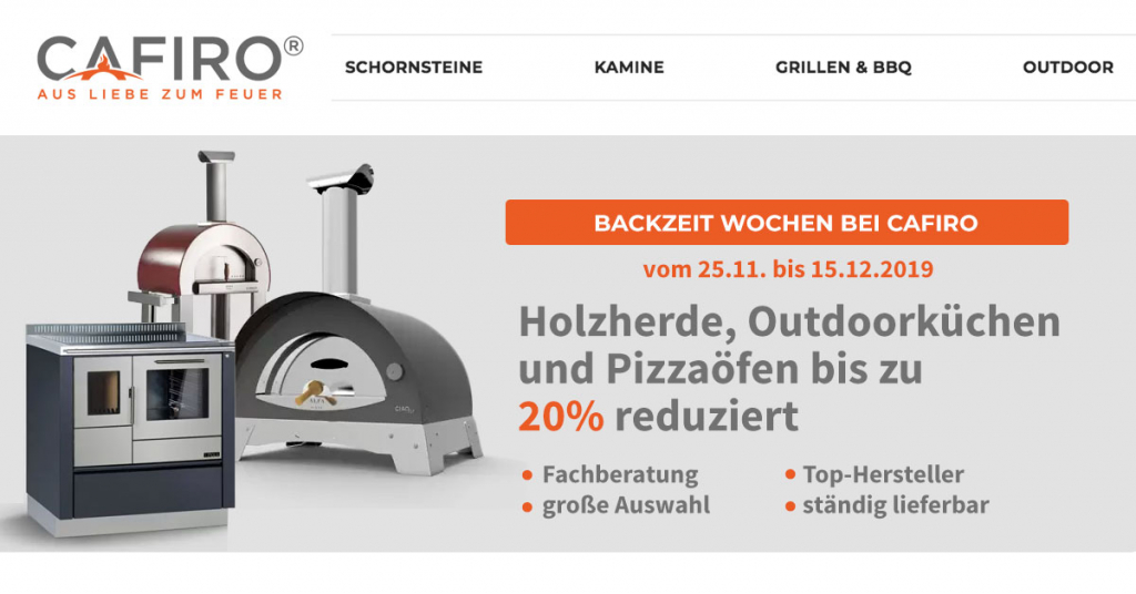 BACKZEIT-WOCHEN bei CAFIRO