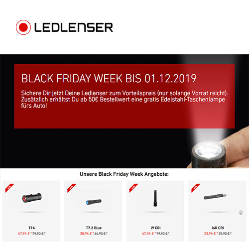 LEDLENSER Black Friday Week