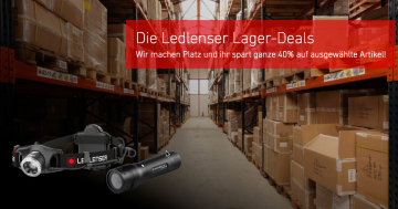 40% Aktion bei Ledlenser