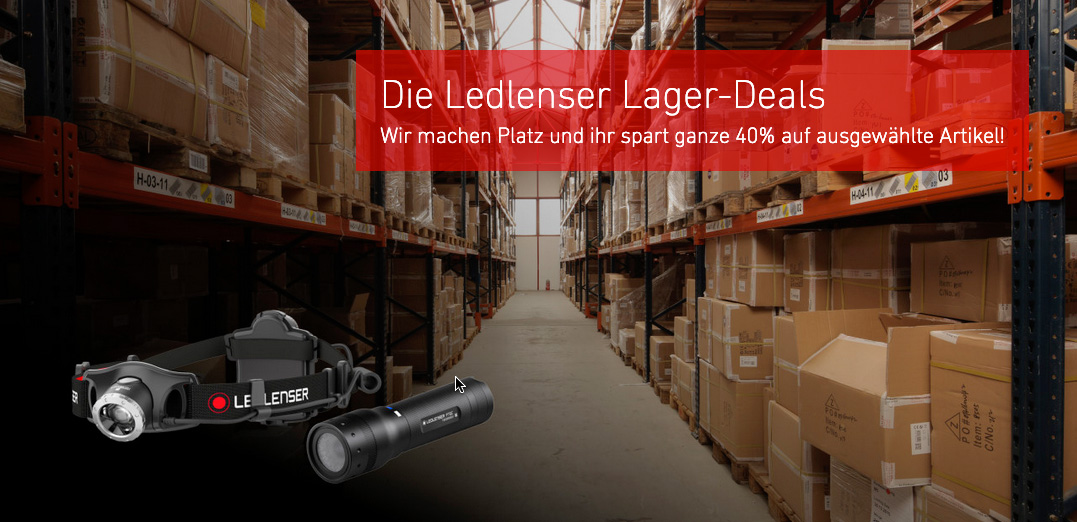 40% Aktion bei Ledlenser