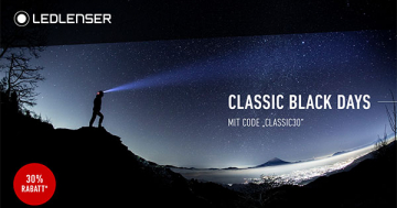 Classic-Black-Sale bei Ledlenser