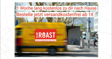 Versandkostenfrei-Aktion Blankroast