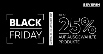 BlackWeek-Aktion bei SEVERIN