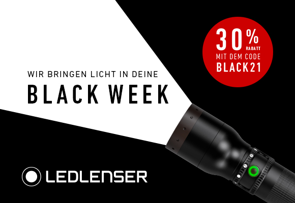 Black Week bei LEDLENSER