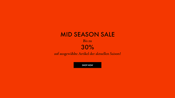 Midseasonsale bei Pierre Cardin