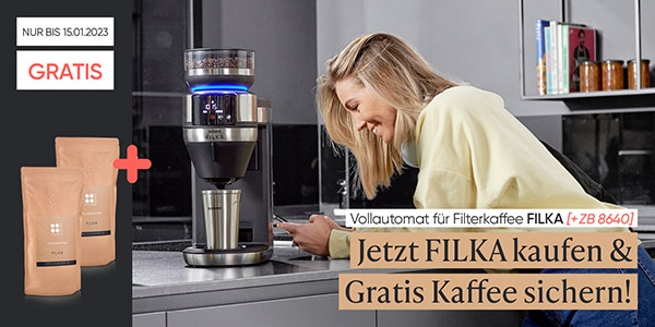 GRATIS Kaffee Aktion bei SEVERIN