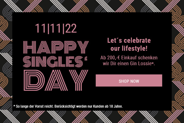 SinglesDay-Aktion bei Baldessarini