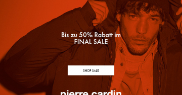 Final Sale bei Pierre Cardin