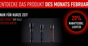 Rabatt-Aktion bei Ledlenser