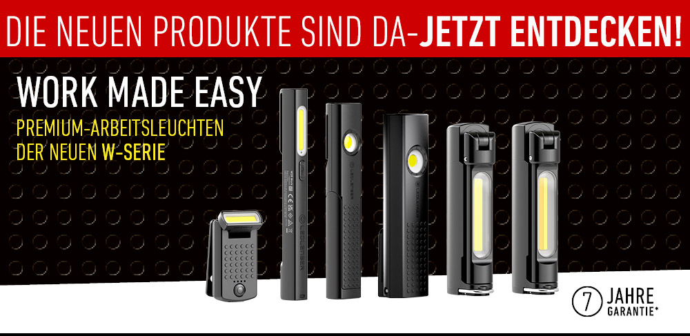 Neue Produkte bei Ledlenser