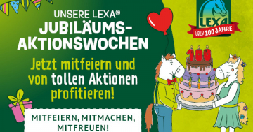 Gewinnspiel-Aktion bei LEXA