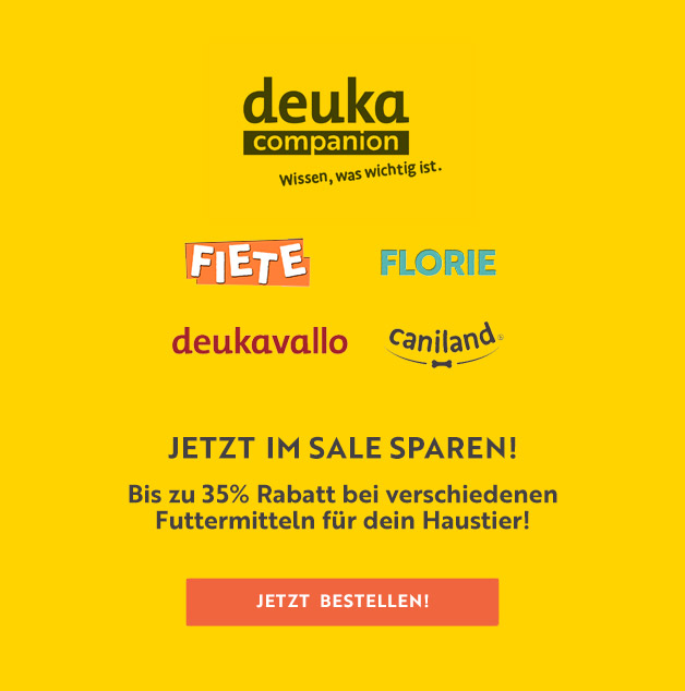 Sale bei deuka-companion