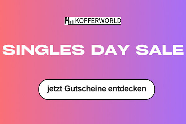 SinglesDay-Aktion bei Kofferworld