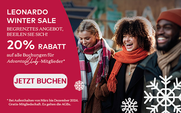 Winter Sale bei Leonardo-Hotels