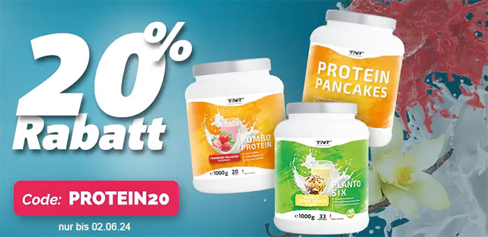 Rabatt-Aktion bei TNT-Supplements