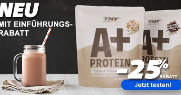 Rabatt-Aktion bei TNT-Supplements