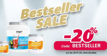 Sale-Aktion bei TNT-Supplements