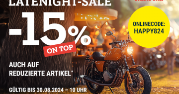 Rabatt-Aktion bei POLO-motorrad