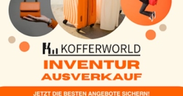 Rabatt-Aktion bei Kofferworld