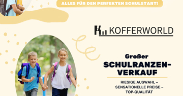 Aktion bei Kofferworld