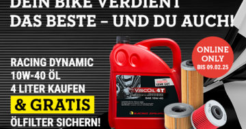Gratis-Aktion bei POLO-motorrad