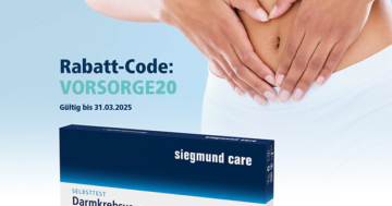 Rabatt-Aktion bei Siegmund.Care