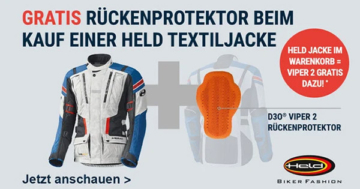 Gratis-Aktion bei POLO-motorrad