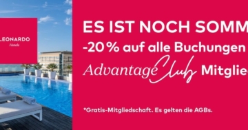 Rabatt-Aktion bei Leonardo-Hotels