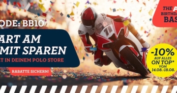 Rabatt-Aktion bei POLO-Motorrad