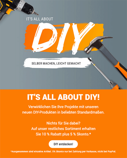 Rabatt-Aktion bei Glasprofi24