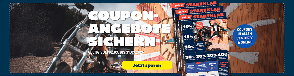 Rabatt-Aktion bei POLO-Motorrad