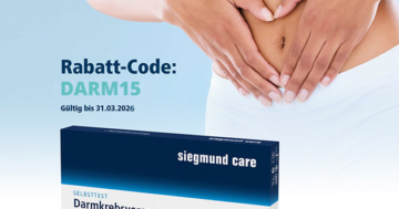Rabatt-Aktion bei Siegmund.Care