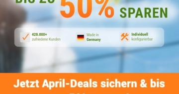 Rabatt-Aktion bei Glasprofi24