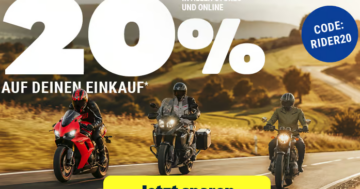 Rabatt-Aktion bei POLO-Motorrad