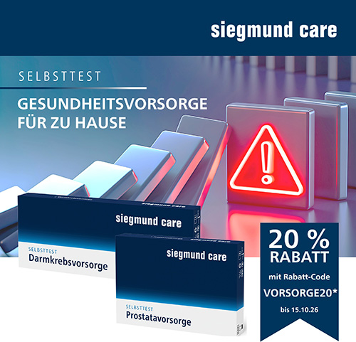 Rabatt-Aktion bei Siegmund.Care