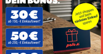 Rabatt-Aktion bei POLO-Motorrad