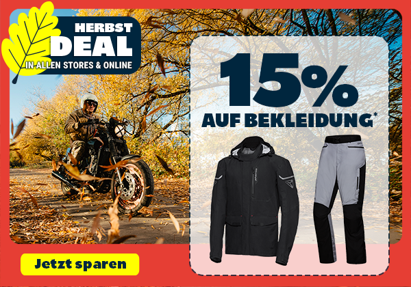 Rabatt-Aktion bei POLO-Motorrad