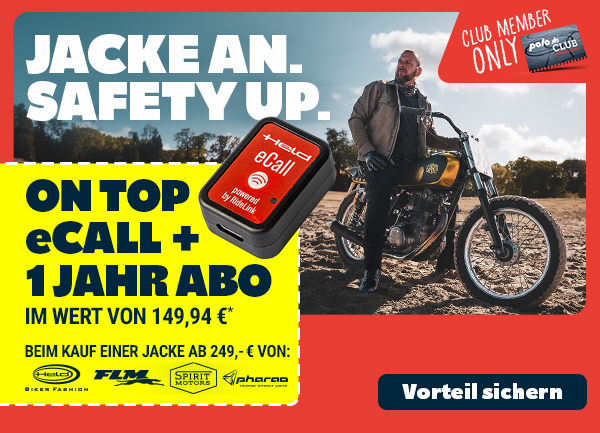 Gratis-Aktion bei POLO-Motorrad